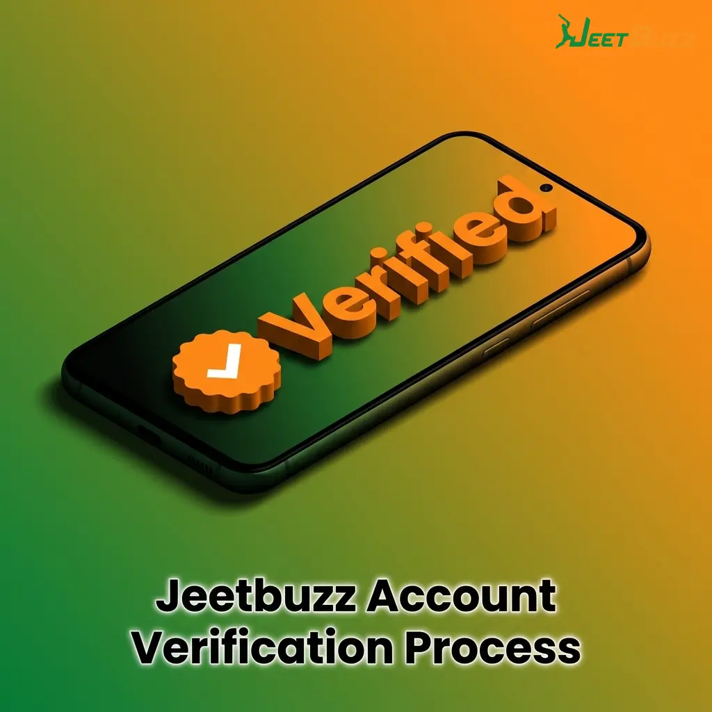 Jeetbuzz account verification process showing KYC steps for Bangladesh players including ID, address, and payment confirmation