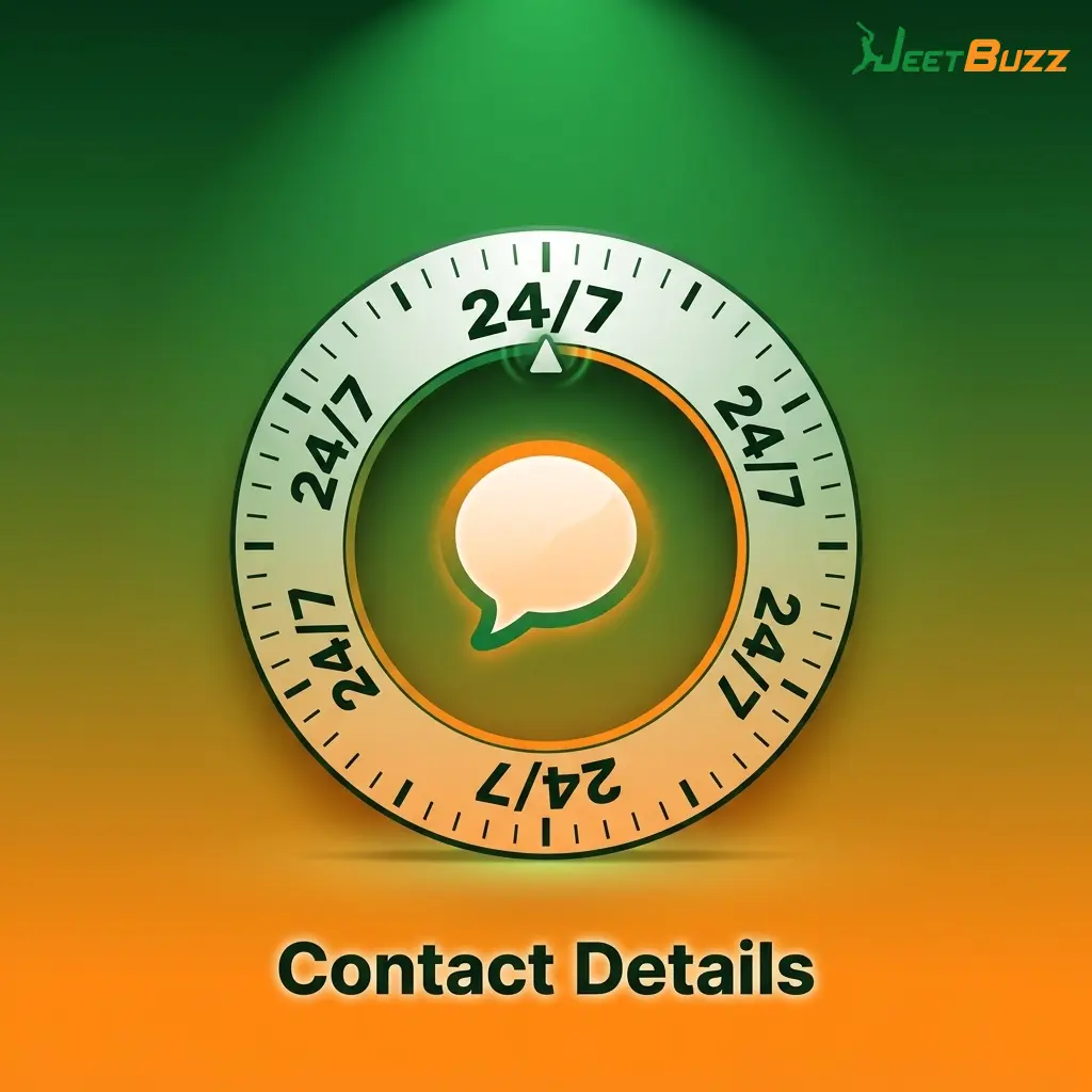 Jeetbuzz Bangladesh customer support contact methods including live chat, email, Telegram, Facebook, and WhatsApp