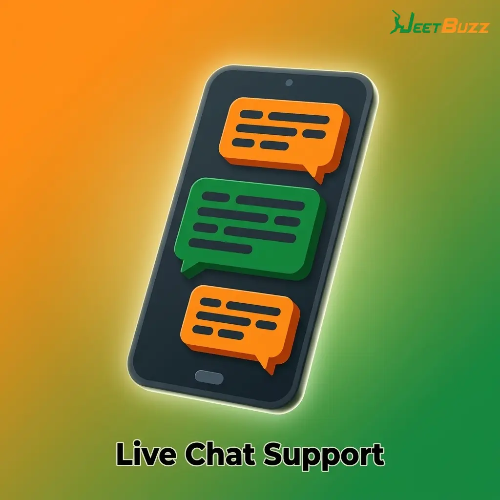 Jeetbuzz live chat support available 24/7 in Bengali and English with under 2-minute response time