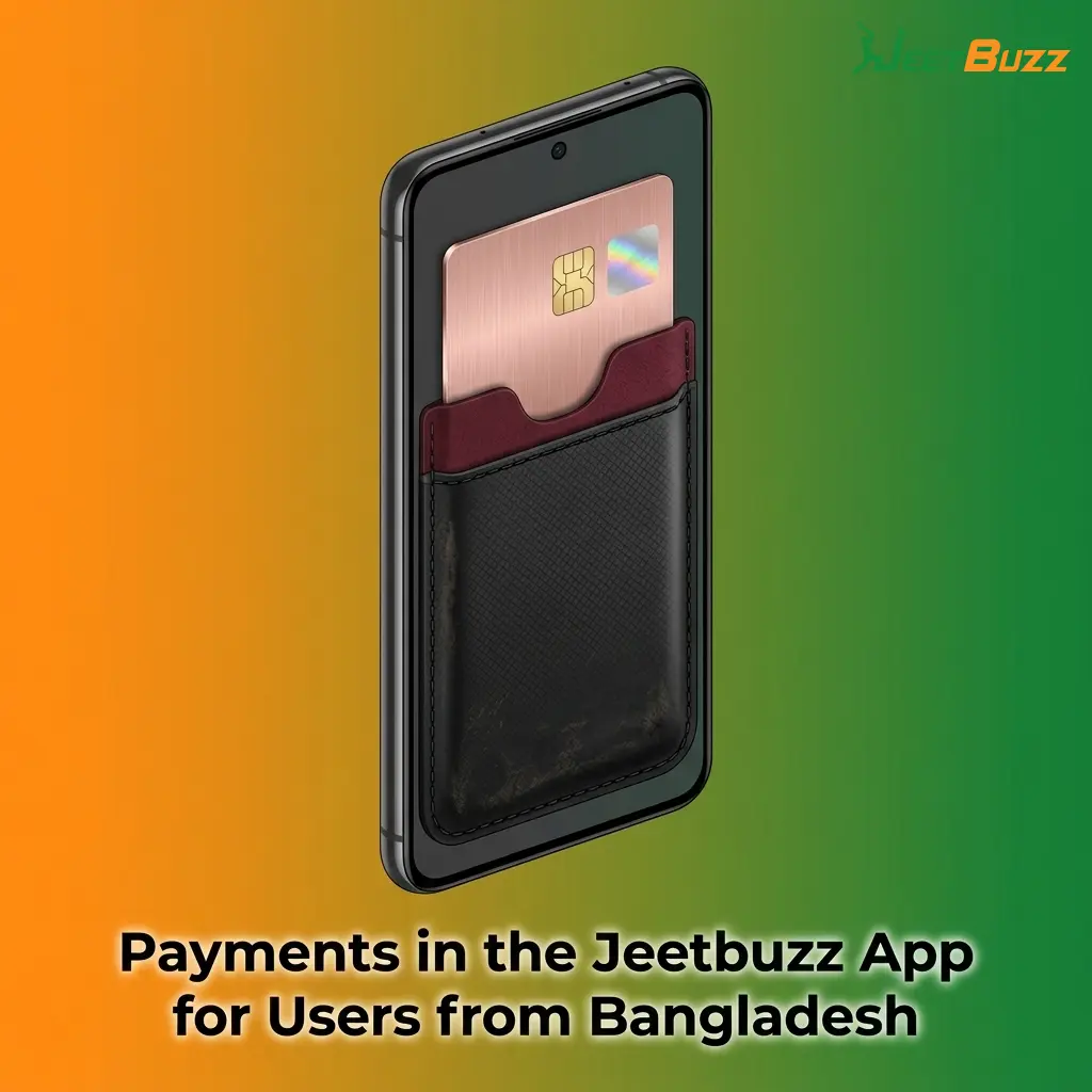 Jeetbuzz app payment methods in Bangladesh showing BKash, Nagad, and Rocket mobile financial services